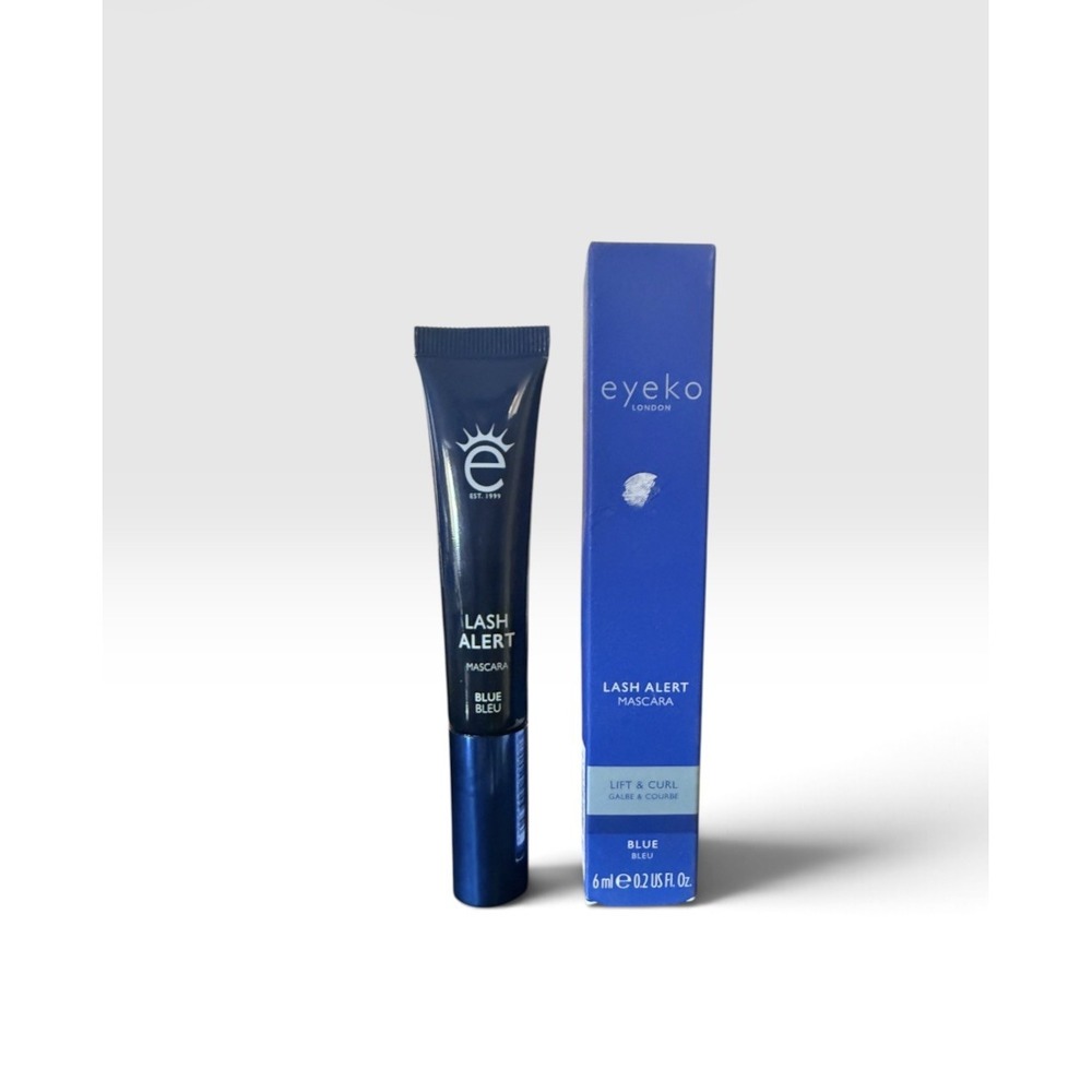 Eyeko London Lash Alert Mascara Lift & Curl Blue 0.2 oz 6mL New in Box